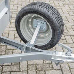 Anhänger Reserveradhalter 8-16 Zoll + U-Bügel Wohnwagen Ersatzradhalterung