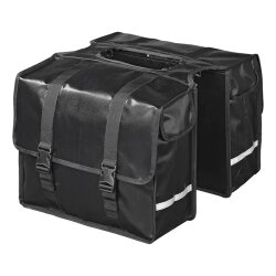 Fahrradtasche Gepäckträger 39x32,5x15cm 1,69Kg Wasserdicht - Schnellspanner 40L - Reflektorstreifen - Auch für E-Bikes