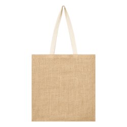 4x Jute-Tasche 38x40cm – Faltbare Einkaufstasche Jute - 4x Beutel - Stilvolle Tragetasche Leinentasche - Stoffbeutel