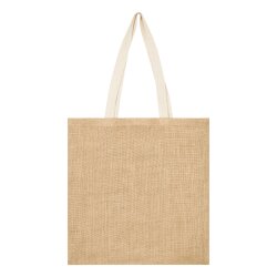 4x Jute-Tasche 38x40cm – Faltbare Einkaufstasche Jute - 4x Beutel - Stilvolle Tragetasche Leinentasche - Stoffbeutel