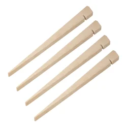 4 x Holzheringe 40cm pro Stk 78Gr Holz Hering Sandheringe...