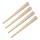 4 x Holzheringe 40cm pro Stk 78Gr Holz Hering Sandheringe Schnurhaken Zelthering