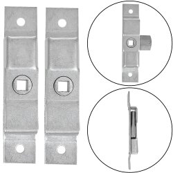 2 x Zungenschloss aus Stahl 125x25mm – Robustes...