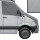 Frontscheiben Abdeckung kompatibel für Mercedes Benz Sprinter 2007-2017, isolierend, UV-Schutz, Abdeckplane für Wohnwagen, passgenau, 160 gsm Vliesstoff, inkl. Spanngurten